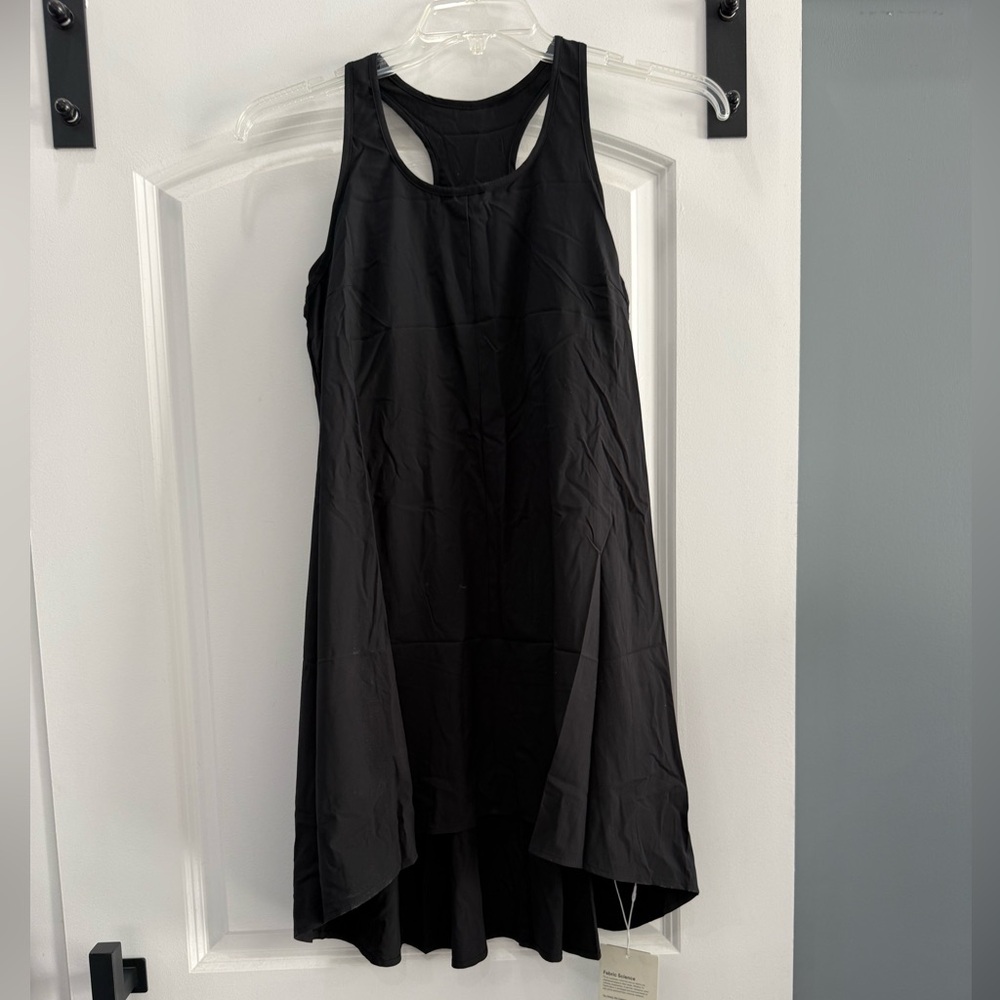 NWT - Halara Breezeful™ Racerback Flowy Athletic Dress – Black